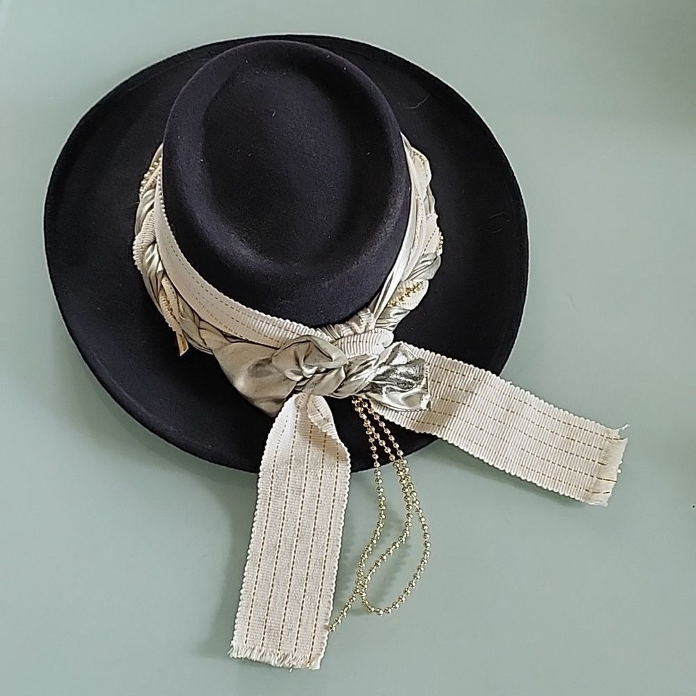 Vintage Y2K G.C. Weaver Classic Boho Chic Western Glam Edgy Rancher Hat Size 7